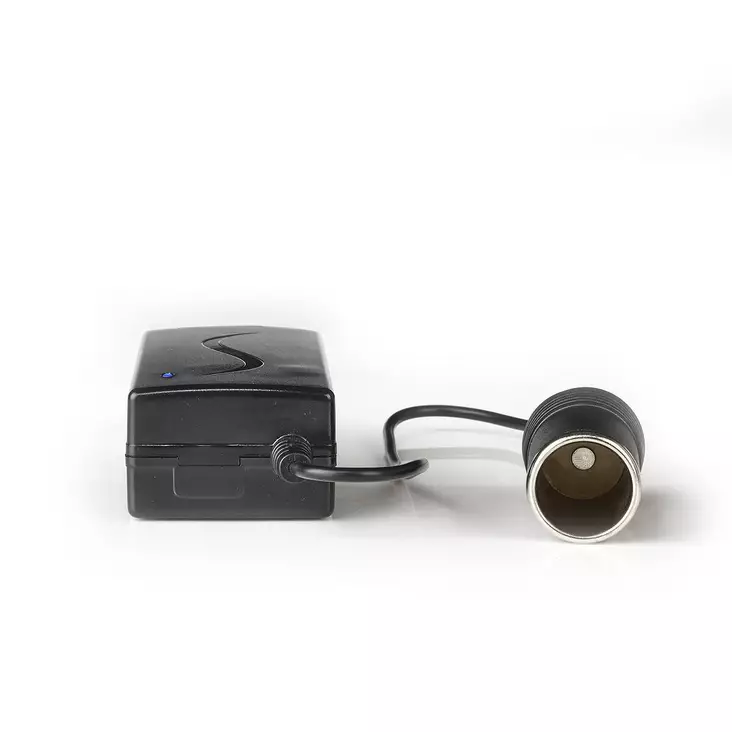 Tehonmuunnin | Verkkovirtakäyttöinen | 230 V AC 50 Hz | 12 V DC | 60 W | Maadoitettu virtaliitin | Musta - Invertterit ja virtamuuntimet - 5412810300761 - 1