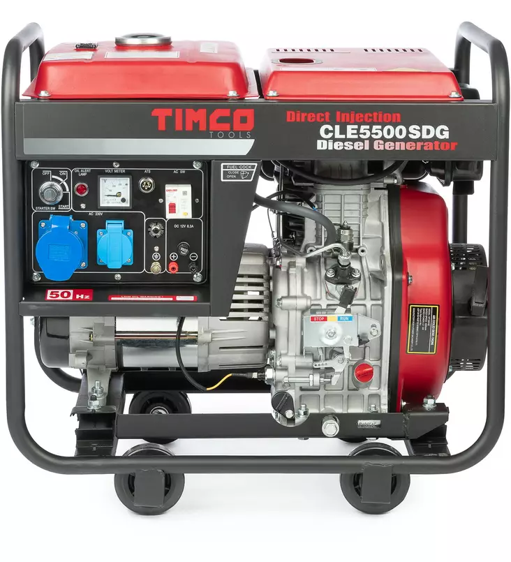 Generaattori Timco TCLE5500SDG 230 V diesel - Aggregaatit - 6438014226941 - 1