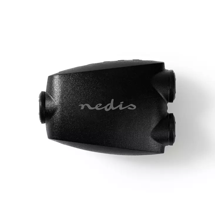 TosLink-adapteri | TosLink naaras | 2x TosLink naaras | Jakaja | ABS-Muovi | Musta | 10 kpl | Muovipussi - Audioadapterit - 5412810315611 - 1