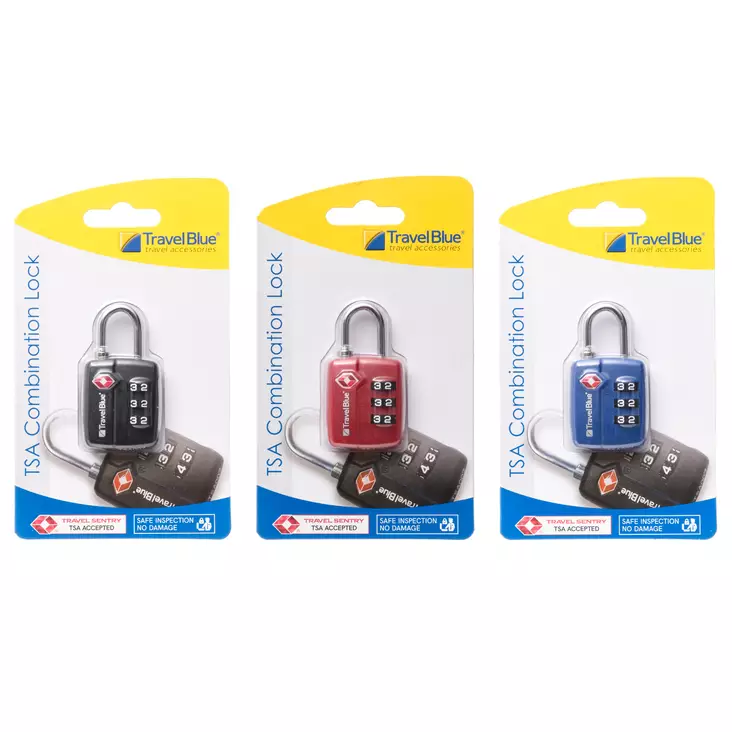 Travel blue numerolukko tsa - Matkalaukut - 5018404000361 - 1