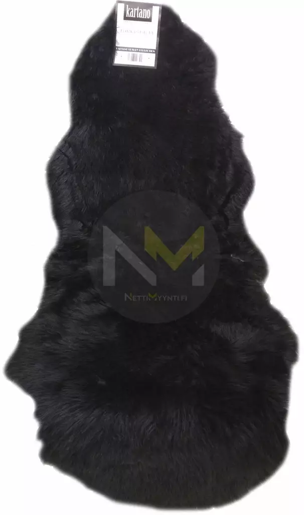 Turkistalja 180 x 65 musta - Lampaantaljat, lehmäntaljat, tekotaljat - 6438168096391 - 1