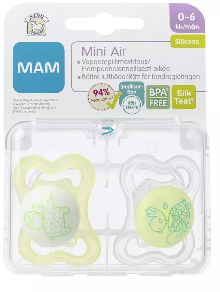 Tutti Ainu Mam Mini Air 2 kpl - Lelut ja lastentarvikkeet - 9001616286551 - 1