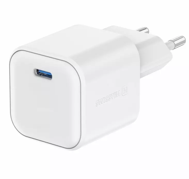 Swissten GaN USB-C 20W -laturi - Verkkolaturit - 8595217484351 - 1