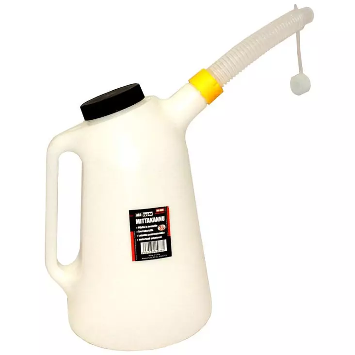 Mittakannu 3 L öljy ja nesteet - Kaatokannut ja suppilot - 6430032156781 - 1