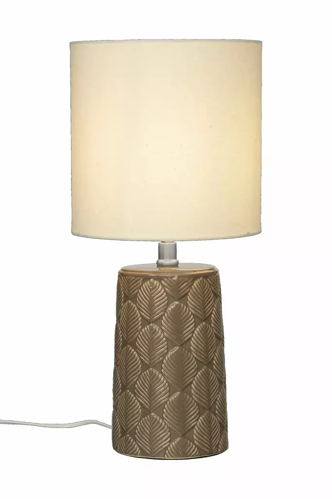 BODIL pöytävalaisin, ruskea/beige, E27 - Lattia- ja pöytävalaisimet - 7041661276901 - 1