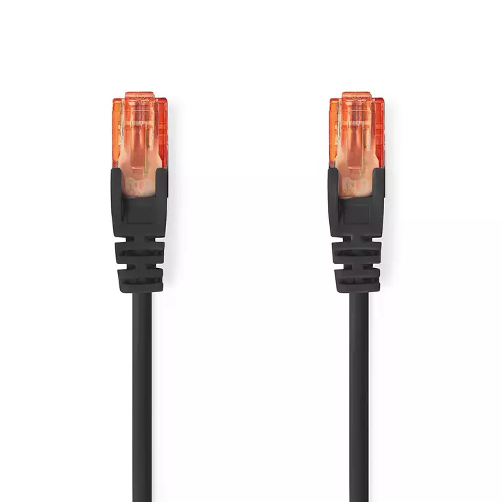 CAT6 Verkkokaapeli | RJ45 uros | RJ45 uros | U/UTP | 1.50 m | Pyöreä | PVC | Musta | Label - Tietokone ja verkko - 5412810422791 - 1