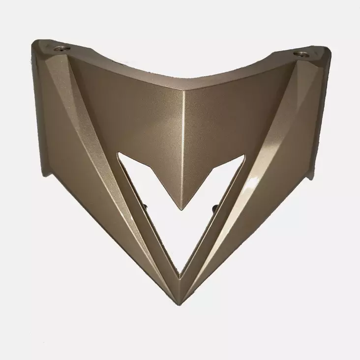 E-Scooter 2.0: Seisontavalon ympärillä oleva muoviosa, kultainen - E-Scooter 2.0 - 6438431032491 - 1