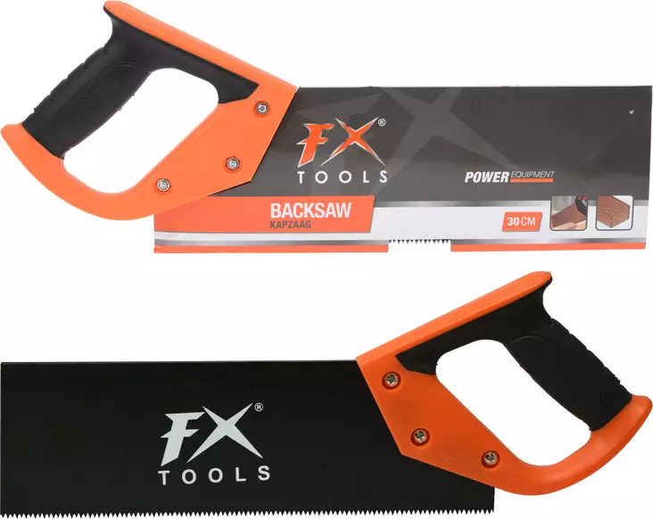 Fx tools selkäsaha puulle 30 cm - Käsisahat - 8721037189491 - 1