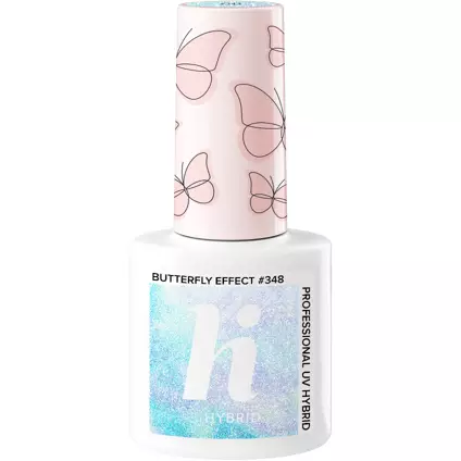Geelikynsilakka UV #348 hi hybrid HEMA Free Butterfly Effect 5ml - Geelikynsilakat - 5902751453331 - 1