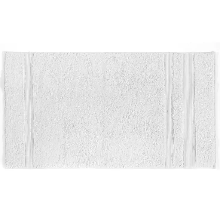 Käsipyyhe 50x90 cm, Valkoinen, 60% Puuvilla/40% Bambua, 685 gr/m², Konepestävä, Ylellinen ja Kestävä - Pyyhkeet ja kylpytakit - 8681875945751 - 1