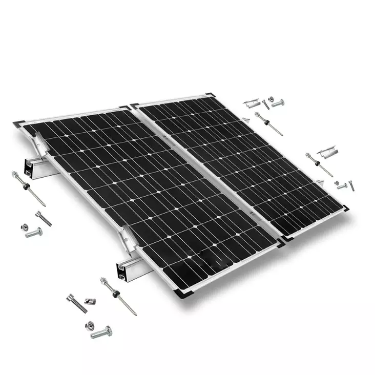 Katonkiinnityssarja PNI-arkki kahdelle aurinkosähköpaneelille - PNI tuotteet - 5949066514081 - 1