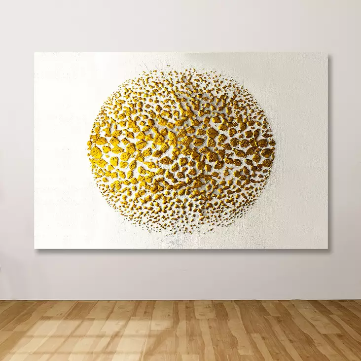 Koristeellinen kangasmaalaus, monivärinen, 100 x 140 cm, kestävä, inspiroiva, elegantti - Taulut ja kehykset - 8684283075751 - 1