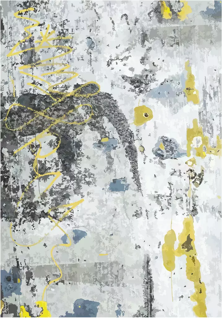 Kylpyhuonematto 2-osainen Setti - Monivärinen, 100% Polyesteri, Konepestävä, Liukumaton, Antibakteerinen, 40x60cm & 60x100cm - Kylpyhuonematot ja kosteantilan matot - 8684283193011 - 1