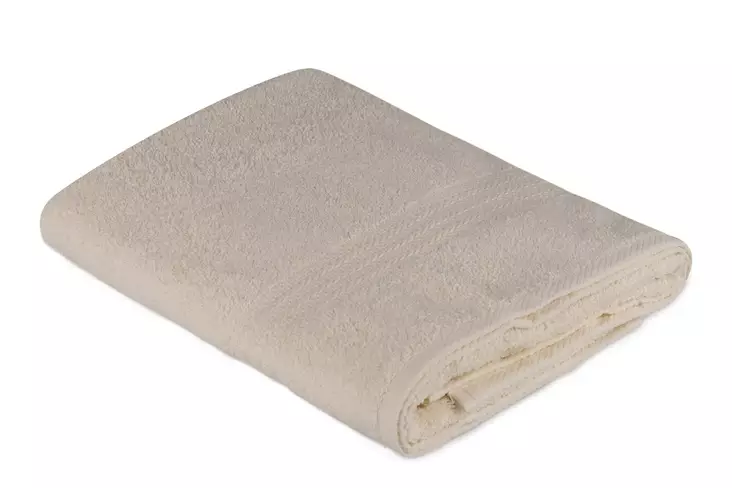 Kylpypyyhe, kerma, 70 x 140 cm, pehmeä, paksu - Pyyhkeet ja kylpytakit - 8681181631041 - 1