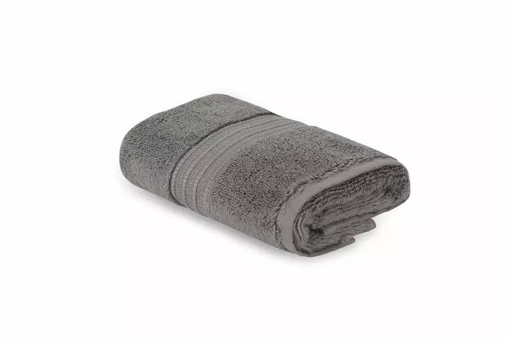 Luxus Puuvillainen Pesupyyhe 30x50 cm, Tumma Harmaa, tummanharmaa, 30 x 50 cm, pehmeä, kestävä - Pyyhkeet ja kylpytakit - 8681875945331 - 1