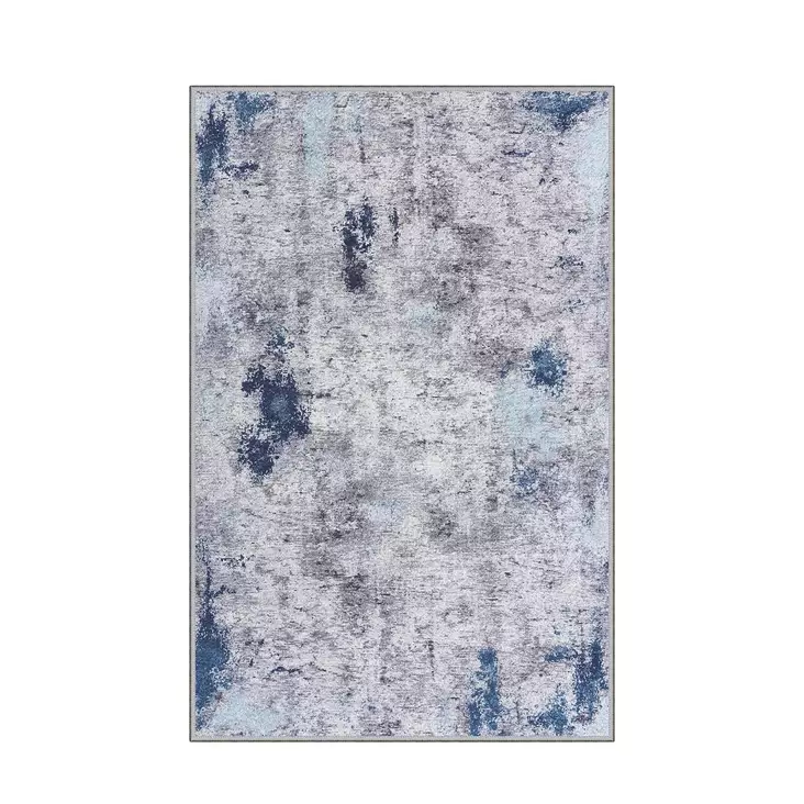 Monivärinen 3D Digitaalipainettu 120x180 cm Polyesterimatto - Antibakteerinen, Konepestävä, Liukumaton Alusta - Suuret ja keskikokoiset matot - 8682870066311 - 1