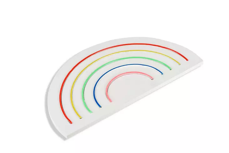 Monivärinen IP67 Vesitiivis Koristeellinen Muovinen LED-Seinävalaisin, Joustavat Neon-nauhat, 50x26x2 cm, 12V DC - Valokoristeet ja valohahmot - 8682870655751 - 1