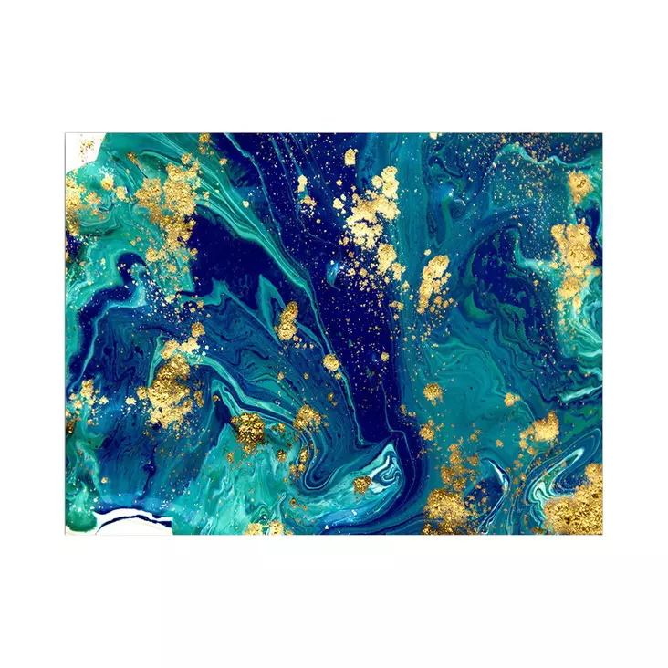 Monivärinen Koristeellinen Canvas-taulu 70x100 cm - 100% Kangas ja Puinen Kehys 3 cm - Seinäsisustus - Taulut ja kehykset - 8682870221321 - 1