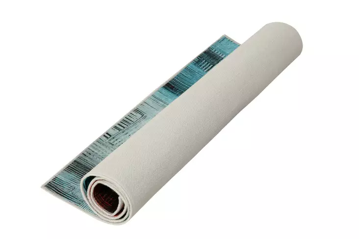 Monivärinen Matto 160x230 cm - 100% Polyesteri, Antibakteerinen, Konepestävä, Liukumaton, 3D Digitaalipainatus - Suuret ja keskikokoiset matot - 8681875631951 - 1