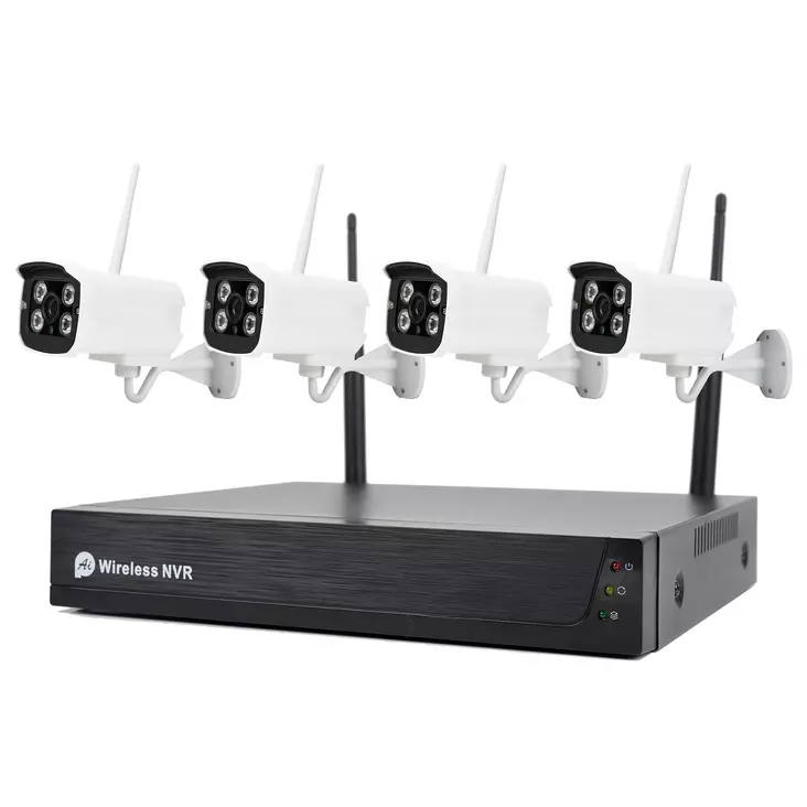 PNI House WiFi502T -videovalvontasarja 4 kameralla 2MP 1080P, kaukosäädin Tuya Smart -sovelluksen kautta - PNI tuotteet - 1094922170391 - 1