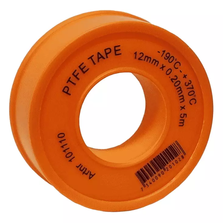 PTFE Teflonkierreteippi 12mmx0,20mmx5m - Rakennusteipit - 7340090230011 - 1