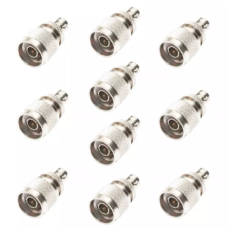 Setissä 10 kappaletta PNI N urosliitin BNC-naaraan - PNI tuotteet - 5949066539961 - 1