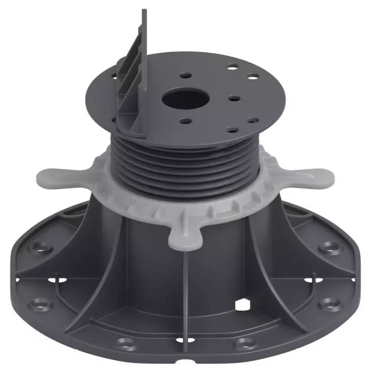 Terassijalka 70-120mm, säädettävä - Terassijalat ja ruuvipaalut - 5905669599641 - 1