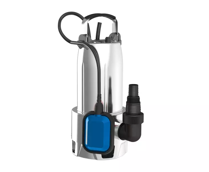 Uppopumppu 1000w terästä likaiselle vede - Uppopumput - 6438140417091 - 1