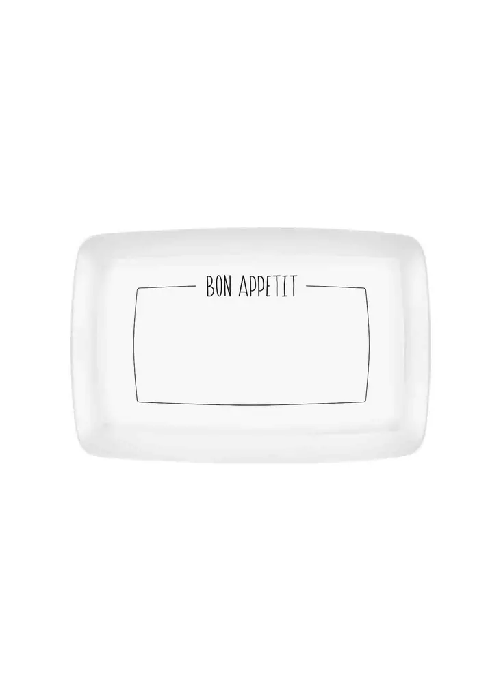 Valkoinen Keraaminen Tarjotin 34x25x2 cm - Tyylikäs ja Kestävä Astia Juhla- ja Arkipöytään, Astianpesukoneen Kestävä - Lautaset - 8684283616381 - 1