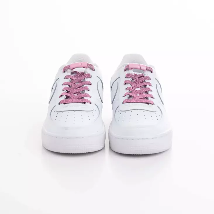 Venyvät kengännauhat - PINK GLITTER - Kenkätarvikkeet - 6429810937131 - 1