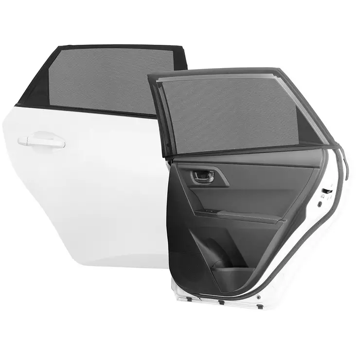 Verkko-aurinkosuoja autolle UVlock 2kpl - Auton sisätilatarvikkeet - 8435527821371 - 1