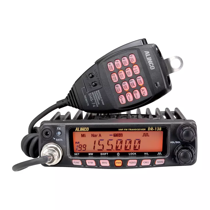 VHF-radioasema PNI Alinco DR-138HE 144-146MHz, 200 kanavaa, DMTF, 12V - PNI tuotteet - 4969182341201 - 1