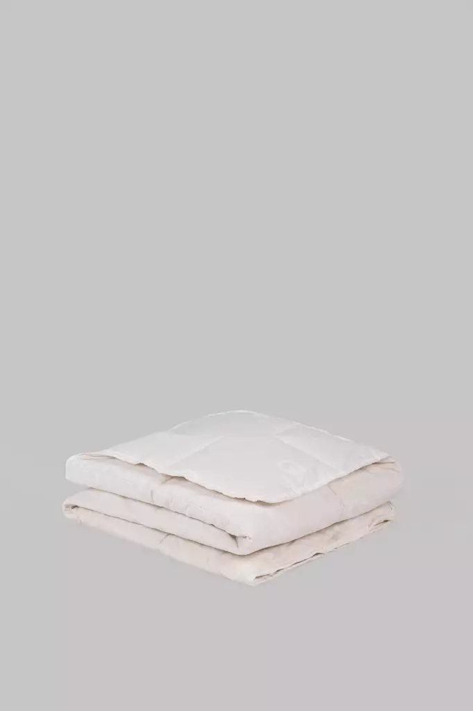 Yksittäinen peitto, valkoinen, 155 x 215 cm, pehmeä, helppohoitoinen - Tyynyt ja peitot - 8683342864961 - 1