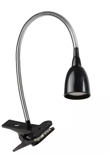 Airam Stella klipsivalaisin musta - Lamput ja loisteputket - 6435200180032 - 2