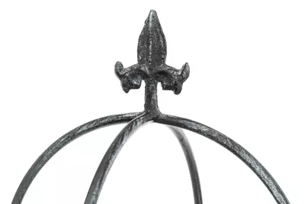 Obeliski harmaa 26x26x114 cm 4Living-2 - Kukkatelineet ja kasvutuet - 6410413242302 - 2