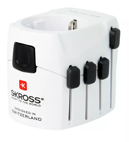 Matka-adapteri World to Europe - Pistorasiat ja kytkimet - 7640112215652 - 1