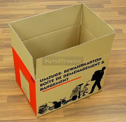 Muuttolaatikko, pahvia 5 kpl - Pakkaus ja paketointi - 8711295404412 - 2
