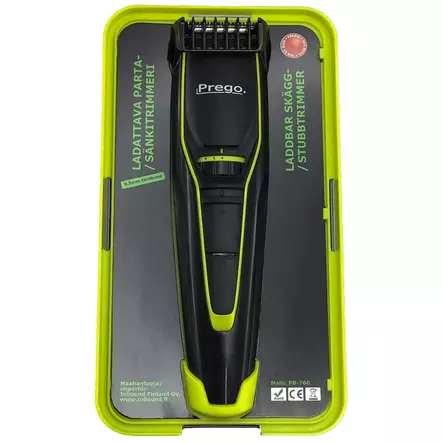 Parta-s=C3=A4nkitrimmeri ladattava Prego - Parranajokoneet ja ladyshaverit - 6430037753312 - 2