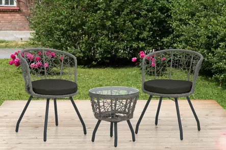 Parvekekalusto Bermuda 4Living - Puutarhakalusteet ja terassikalusteet - 6410413254152 - 2