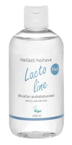 Puhdistusvesi 250 ml Lacto Line Micellar - Kasvojenhoito - 6417037105082 - 1