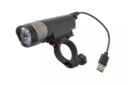 Premo py=C3=B6r=C3=A4n etuvalo 3W Led USB ladattava - Polkupyörän valot - 6435200218902 - 1