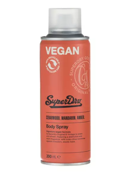 Superdry Body spray 200 ml Orginal - Miesten tuoksut ja deodorantit - 5016155240692 - 1