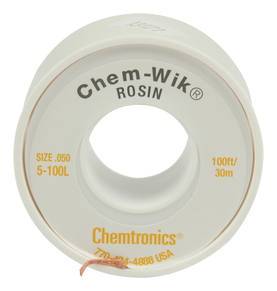 Tinaimusukka 1.50 mm 30.0 m - Juottimet ja tohot - CHEM-WIK-L2 - 1