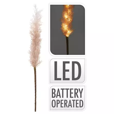 Valo-oksa höyhen 118 cm - Valopuut ja valo-oksat - 8720573695732 - 1