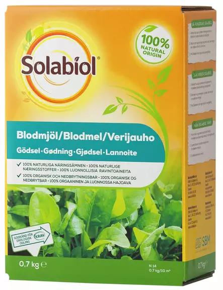 Verijauho 0,7 kg Solabiol - Mullat ja ravinteet - 3664715012252 - 1
