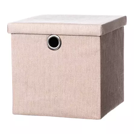 Säilytyslaatikko kannella lajitelma display 4 Living Collection - Tyylikäs kangaspintainen säilytyslaatikko vaatehuoneeseen ja kotiin (30x30x29 cm) - Säilytyslaatikot ja korit - 6410416080512 - 2