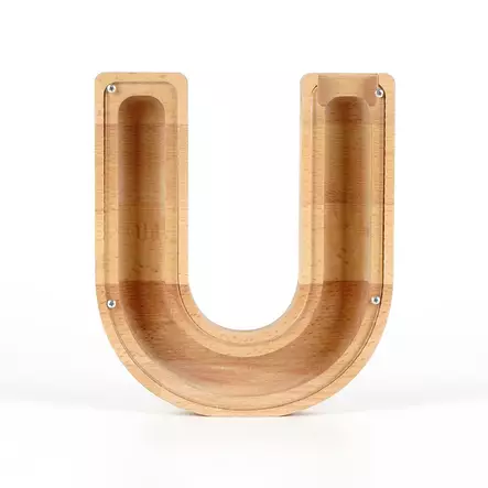 Koristeellinen säästöpossu, valkoinen, 18 x 22 x 3 cm, kestävä, tyylikäs, monikäyttöinen - Koristeet, koriste-esineet - 8681875287622 - 1