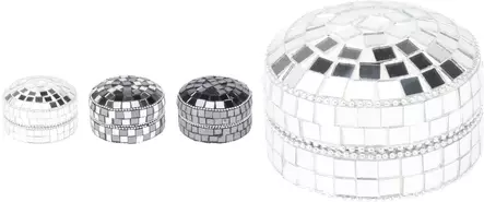 Rasia peililasilla 7,5 cm - Säilytyslaatikot ja korit - 8721037099202 - 1