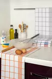 100% Puuvillaiset Käsipyyhesetti (5 kpl) - Monivärinen, 50x70 cm, Konepestävä, Pehmeä ja Imukykyinen Keittiöpyyhe - Keittiötekstiilit - 8683342758352 - 3