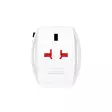 2-napainen maailmanmatkasovitin, jossa on integroitu kaksois-USB-laturi (1x USB C & 1 x USB) 45 watin virransyöttöteho - - 19-19-7640166328292 - 40